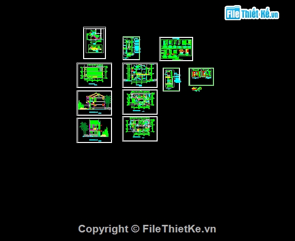 biệt thự phố,Bản vẽ nhà phố,mẫu biệt thự,nhà phố 2 tầng