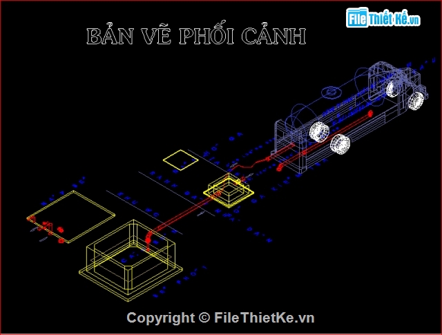 Bản vẽ bể tự hoại,Bể tự hoại,thiết kế bể tự hoại,bể tự hoại thiết kế mới