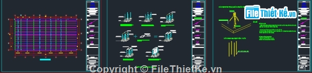Biện pháp thi công,cad nhà xưởng,Bản vẽ thi công,Bản vẽ BPTC nhà xưởng,nhà xưởng kết cấu thép