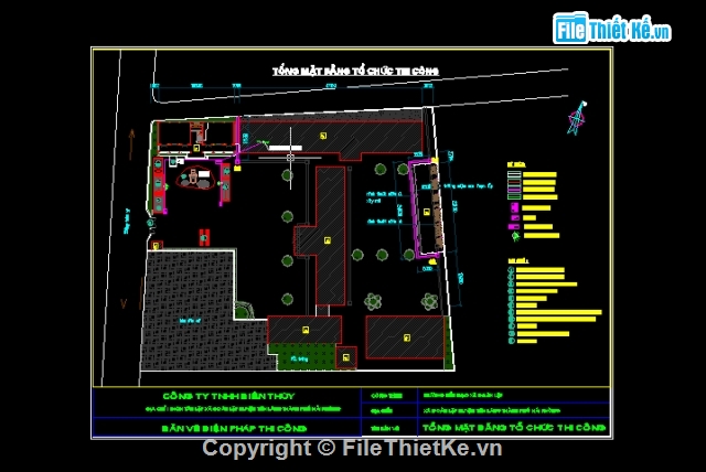 Bản vẽ cad Biện Pháp Thi công,Bản vẽ tiến độ,Biện Pháp Thi công trường,BPTC trường học