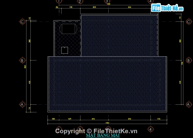 bản vẽ biệt thự 2 tầng,Bản vẽ biệt thự 3 tầng,CAD biệt thự 2 tầng 7.7x8.5m,biệt thự 2 tầng,CAD biệt thự 2 tầng