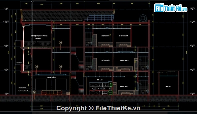 nhà phố 3 tầng,nhà 3 tầng,Bản vẽ nhà phố,Biệt thự 3 tầng