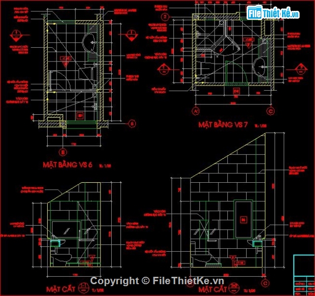 bản vẽ kiến trúc,mẫu biệt thự 2 tầng đẹp,biệt thự mái ngói