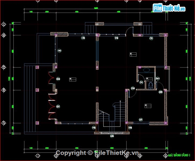 Thiết kế kiến trúc,kết cấu biệt thự,biệt thự 3 tầng đẹp,biệt thự 3 tầng mái thái