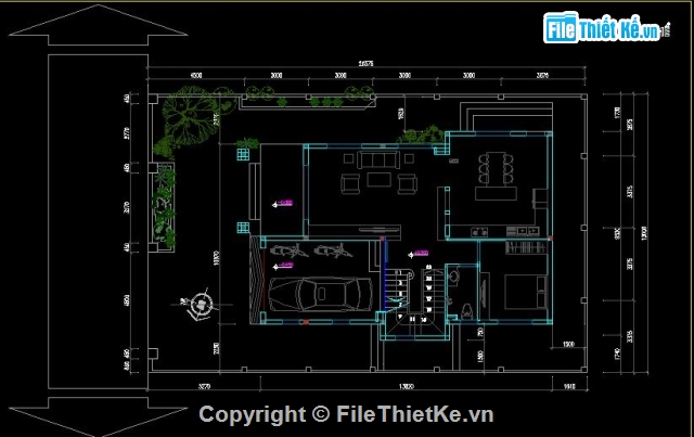 biệt thự hiện đại,bản vẽ kiến trúc,kiến trúc biệt thự,biệt thự kiểu Pháp