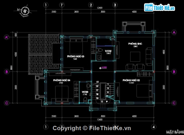 biệt thự hiện đại,bản vẽ kiến trúc,kiến trúc biệt thự,biệt thự kiểu Pháp