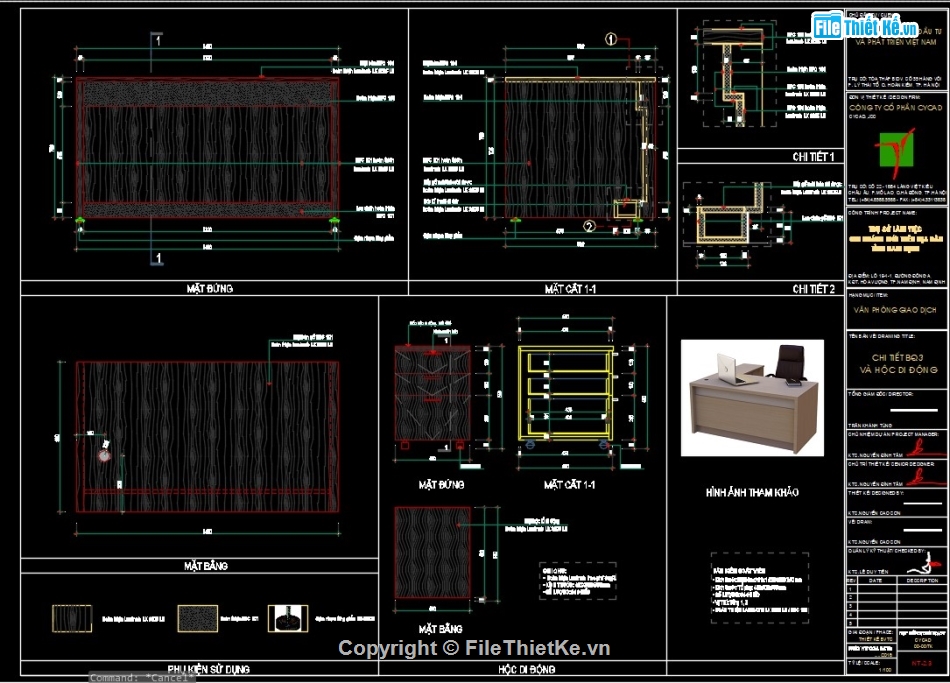 nội thất ngân hàng,bổ kỹ thuật nội thất văn phòng,bổ chi tiết văn phòng