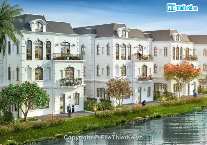 điện nước biệt thự,bản vẽ biệt thự 3 tầng,bản vẽ cad biệt thự 3 tầng