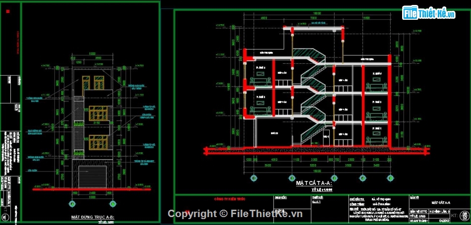 bản vẽ căn hộ cho thuê,căn hộ cho thuê,căn hộ cho thuê 3 tầng,file cad căn hộ cho thuê 3.5 tầng