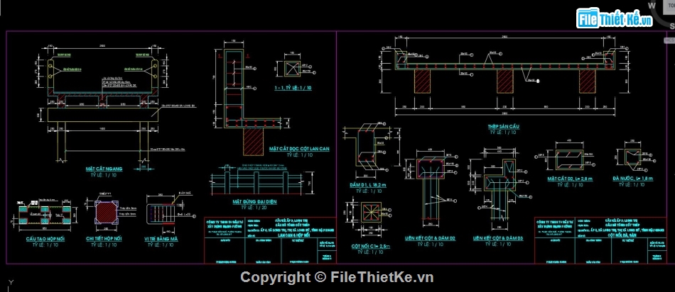 Cad cầu giao thông,giao thông nông thôn,Bản vẽ cầu giao thông,cầu nông thôn,Bản vẽ cầu giao thông nông thôn