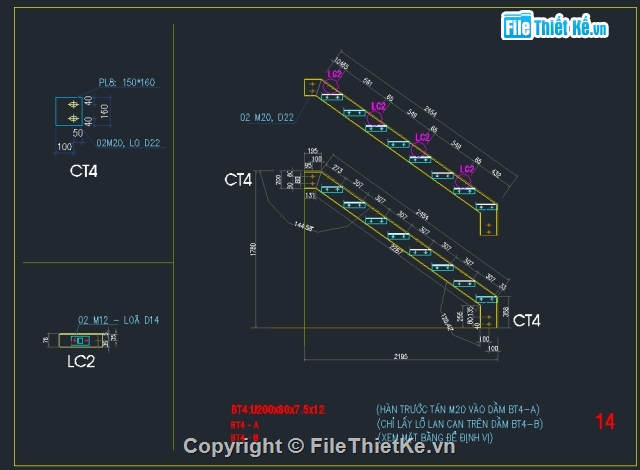 cầu thang thoát hiểm,cầu thang,cad cầu thang,cầu thang sắt,bản vẽ cầu thang sắt