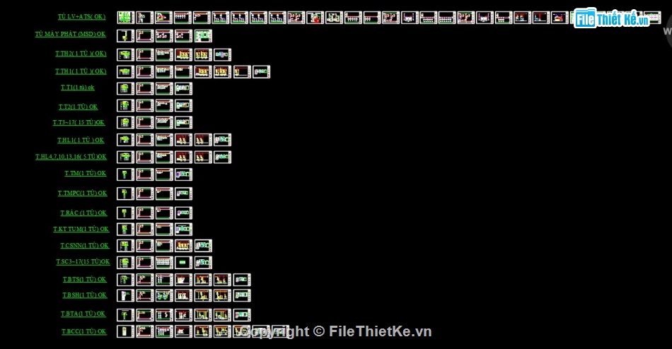 bản vẽ shop tủ điện,bản vẽ cad tủ điện,bản vẽ tủ điện