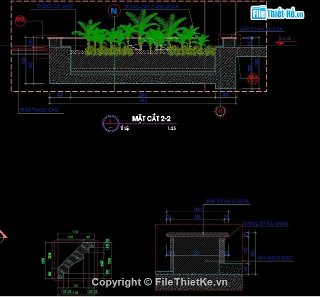 Bồn hoa,Mặt bằng bồn hoa,cad bồn hoa,chi tiết bồn hoa