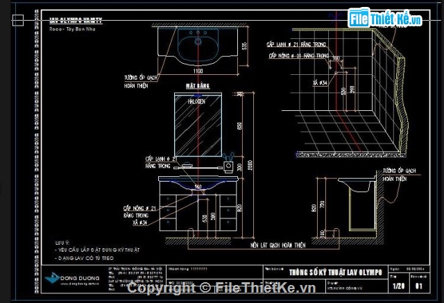 lavabo,cad nhà vệ sinh,bản vẽ nhà vệ sinh,Chi tiết nội thất nhà vệ sinh