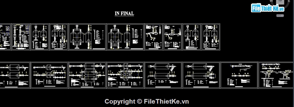 bản vẽ chuỗi cách điện 110,bản vẽ cad sứ cách điện 110,bản vẽ cad chuỗi cách điện