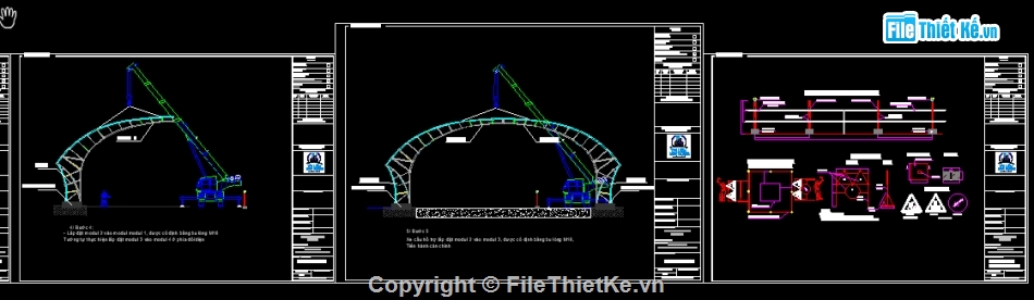 Bản vẽ cổng chào,kết cấu cổng chào,File cad cổng chào,Hồ sơ cổng chào,mái vòm thép ống,CAD cổng chào 25.5m