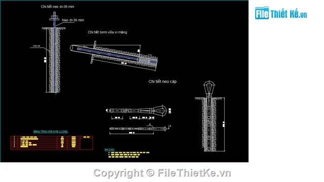 Ổn định mái dốc,Xử lý mái dốc taluy,đường miền núi,bản vẽ đường miền núi