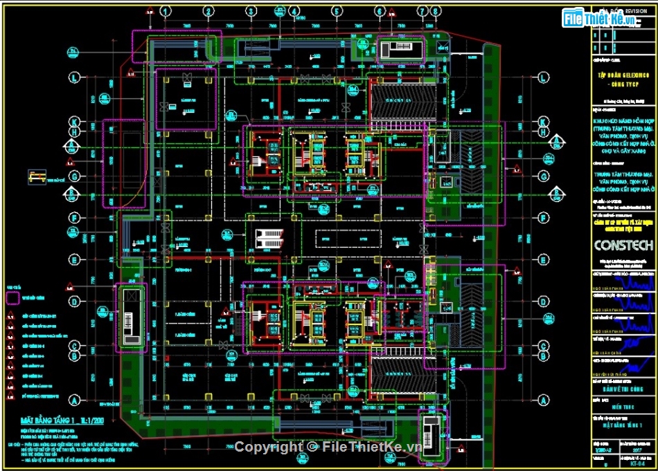 cad chung cư,bản vẽ full chung cư,bản vẽ cad nhà cao tầng