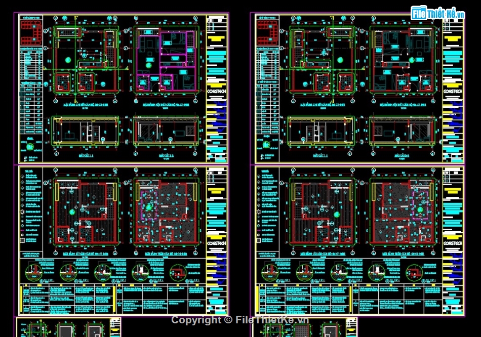 cad chung cư,bản vẽ full chung cư,bản vẽ cad nhà cao tầng