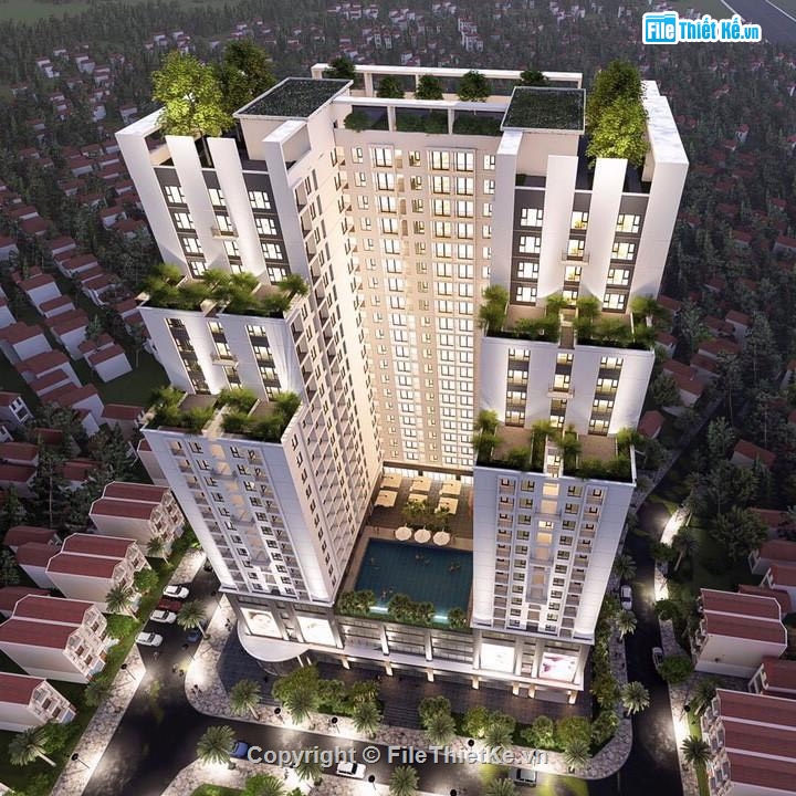 cad chung cư,bản vẽ full chung cư,bản vẽ cad nhà cao tầng