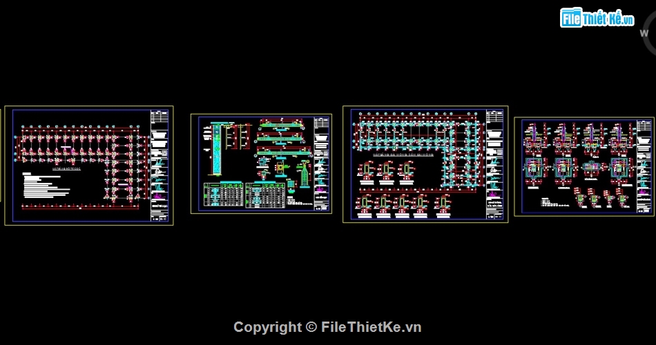 cad full trường mầm non,thiết kế trường mầm non,bản vẽ trường mầm non