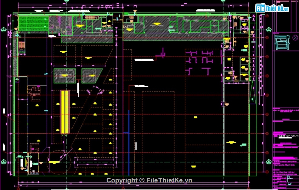 thiết kế siêu thị,bản vẽ siêu thị bigC,bản vẽ trung tâm thương mại
