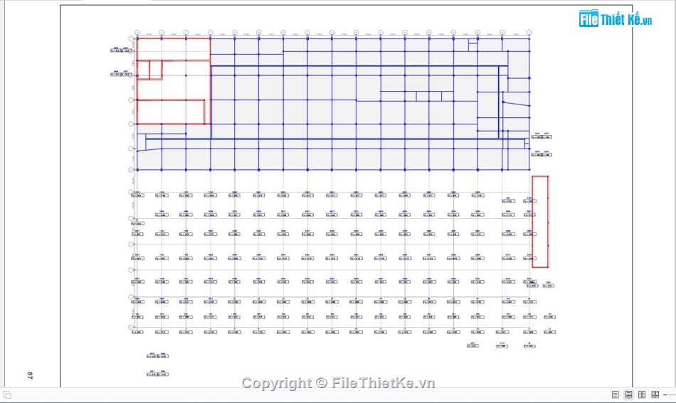 thiết kế siêu thị,bản vẽ siêu thị bigC,bản vẽ trung tâm thương mại