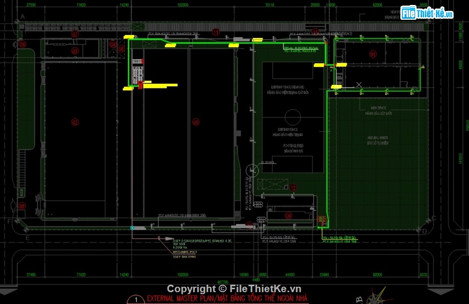 hệ thống điện,bản vẽ điện nhà máy,bản vẽ điện nhẹ nhà máy