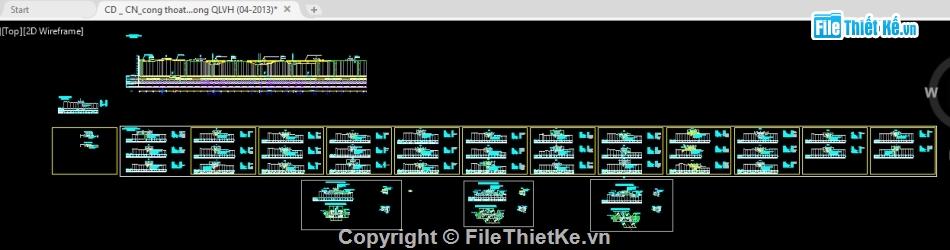 Cad hồ nước,File cad Hồ nước,Bản vẽ Hồ nước,File cad Hồ Ô Thum