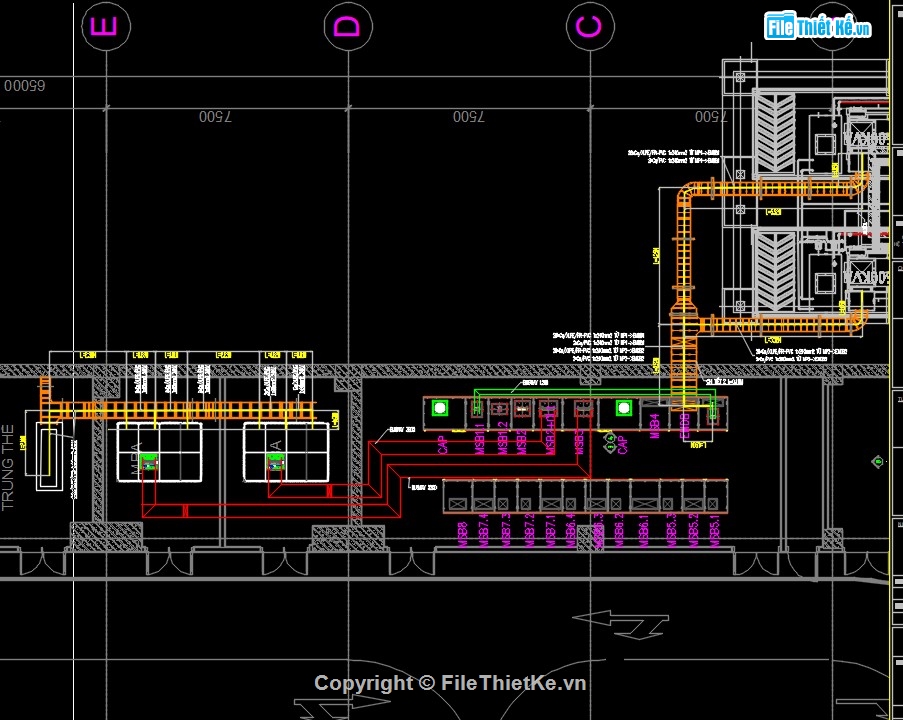bản vẽ máy phát điện,bản vẽ hoàn công máy phát,bản vẽ máy phát 1500kva