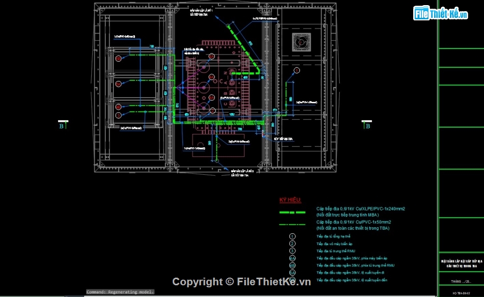 cad trạm,cad trạm biến áp kios,cad trạm biến áp trung thế
