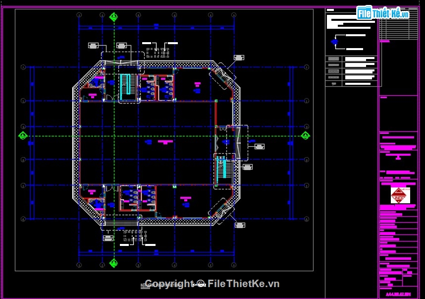 cad trường học,bản vẽ cad trường quốc tế,bản vẽ cad trường liên cấp