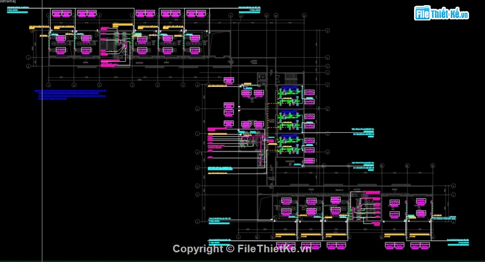 cad trường học,bản vẽ cad trường quốc tế,bản vẽ cad trường liên cấp