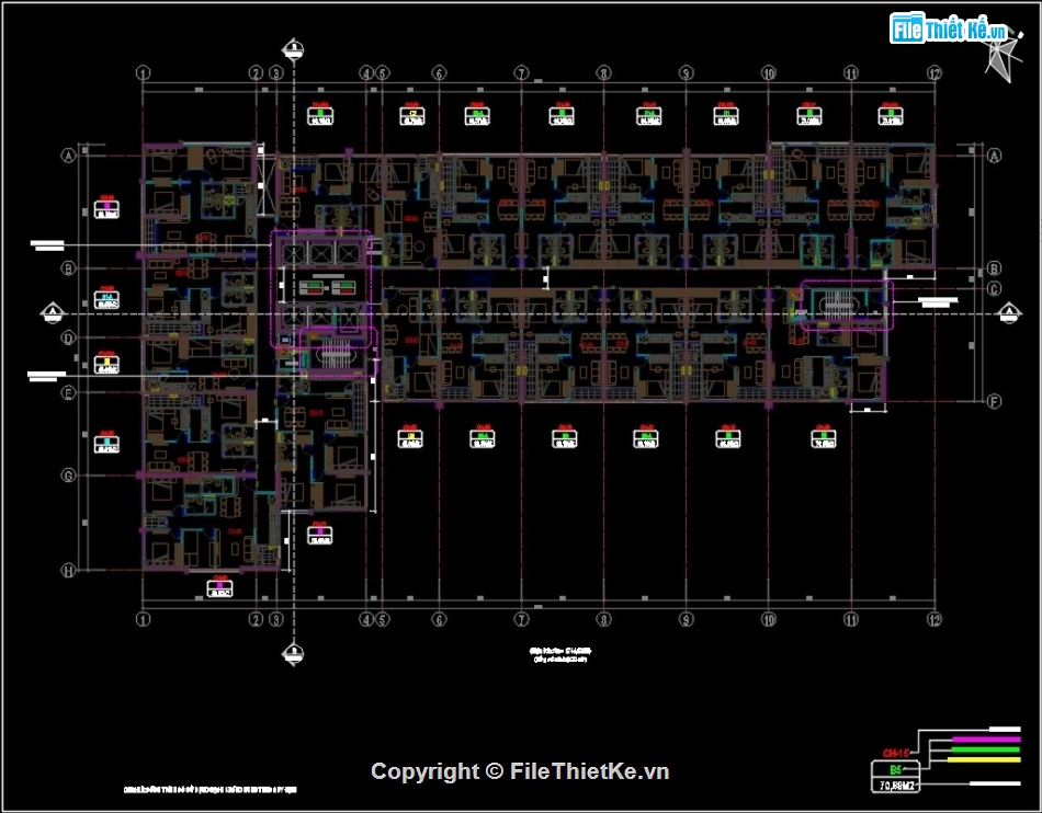 cad chung cư,bản vẽ full chung cư cao tầng,bản vẽ chung cư