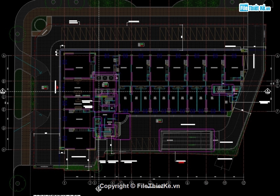 cad chung cư,bản vẽ full chung cư cao tầng,bản vẽ chung cư