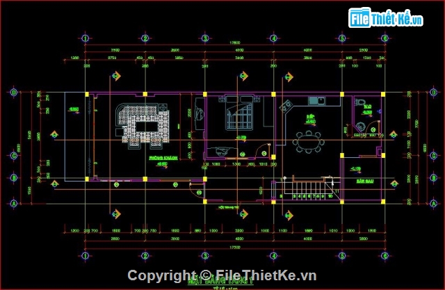 Bản vẽ nhà phố,kiến trúc nhà ở,nhà ở 8x12m,mẫu nhà 2 tầng