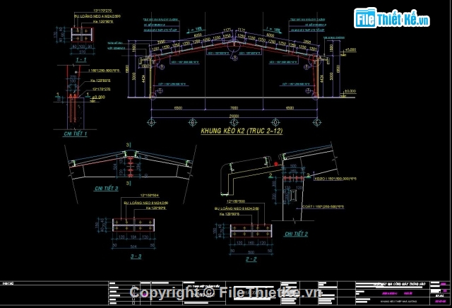 Bản vẽ kung nhà xưởng,Bản vẽ nhà xưởng VPIC,Bản vẽ BPTC nhà xưởng,nhà xưởng,Bản vẽ Cad nhà xưởng