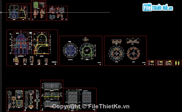 bản vẽ khách sạn,CAD khách sạn 7 tầng,khách sạn,khách sạn tân cổ điển,thiết kế khách sạn