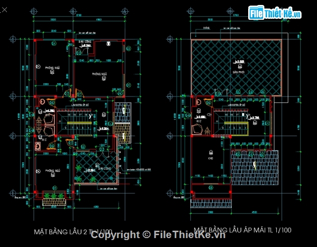 biệt thự 3 tầng,Nhà phố 3 tầng  9x19.4m,Nhà phố 3 tầng 8.76x14.8m,2 Mẫu Nhà biệt thự phố 3 tầng