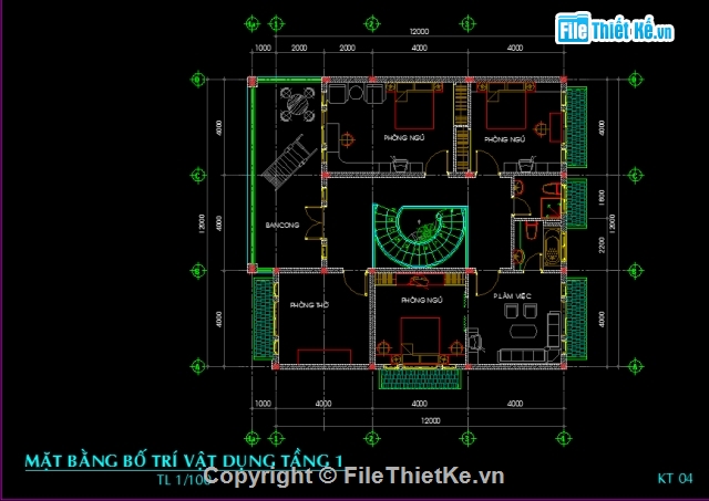 Biệt thự 2 tầng 12x12m,Biệt thự 12x12m,Biệt thự 2 tầng,Biệt thự,Kiến trúc Biệt thự 2 tầng