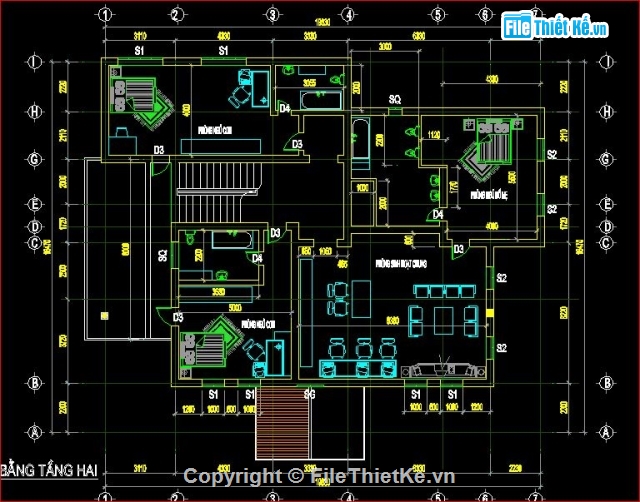 kiến trúc đẹp,mẫu nhà 3 tầng,nhà 3 tầng mái dốc