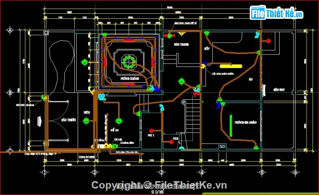 kiến trúc 2.5 tầng,biệt thự 2 tầng,mẫu nhà phố 3 tầng