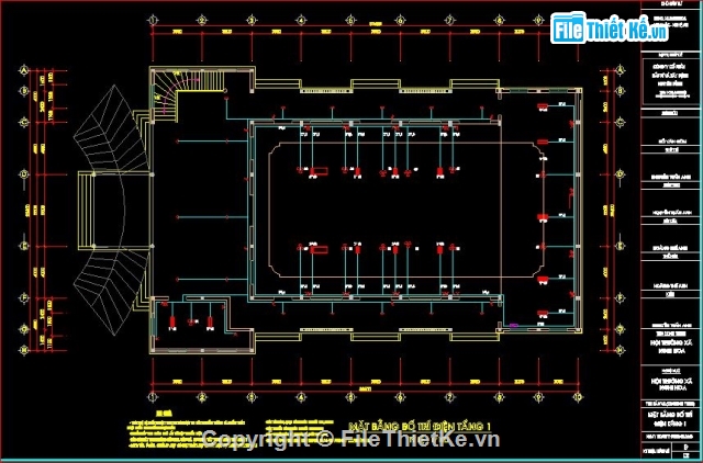 bản vẽ nhà văn hóa,kiến trúc nhà văn hóa,kết cấu nhà văn hóa,dự toán nhà văn hóa,Nhà Văn Hóa xã Nghi Hoa