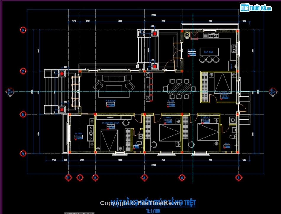 bản vẽ mái nhật,nhà mái nhật 1 tầng,nhà mái nhật