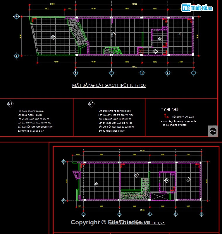 bản vẽ nhà phố 2 tầng,bản vẽ cad nhà phố 2 tầng,kiến trúc nhà phố 2 tầng,nhà phố 5x15m