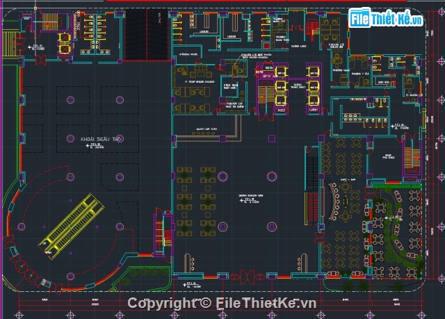 Kiến trúc Khách sạn Majestic,Bản vẽ nghiêng,bản vẽ cad khách sạn,Filethietke khách sạn,Khách sạn 17 tầng