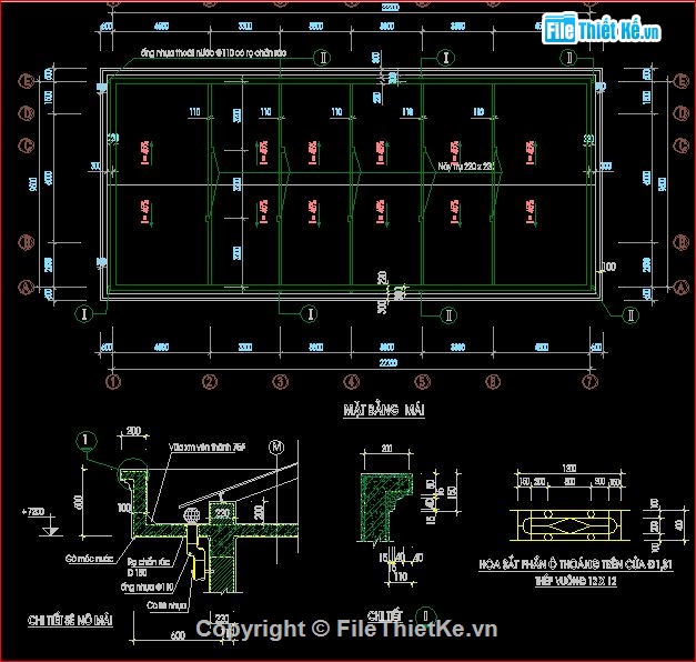 bản vẽ lớp học,Lớp học mầm non,Mầm non 2 phòng,kiến trúc trường mầm non