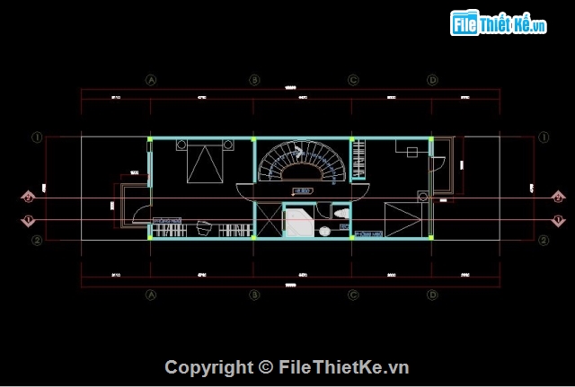 Bản vẽ nhà phố,kiến trúc 5 tầng,kiến trúc nhà ở,kiến trúc nhà phố