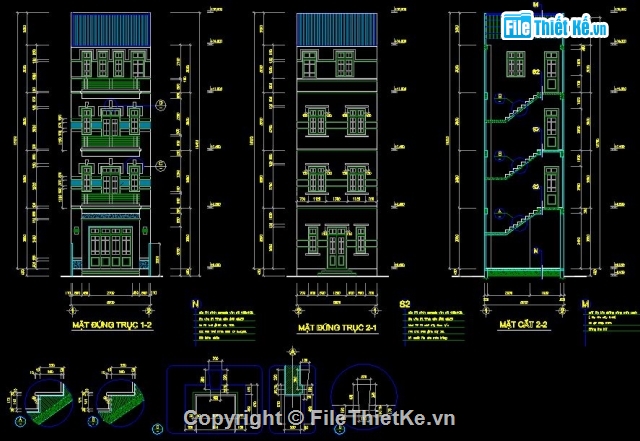 Nhà phố 5x20m,Nhà phố 4 tầng,mẫu nhà phố liền kề