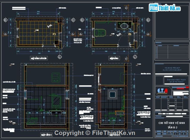 cầu thang nhà 5 tầng,thiết kế cầu thang,bản vẽ cầu thang,bản vẽ nhà vệ sinh,vệ sinh nhà phố,bản vẽ WC nhà phố